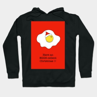 Eggs-cellent Christmas Card Hoodie